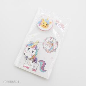 Lovely Unicorn Pattern Paper Greeting Card