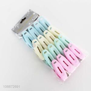 Good Quality 16 Pieces Colorful Plastic Clothes Pegs