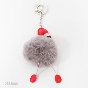 Hot Selling Pompon Key Ring Pendant