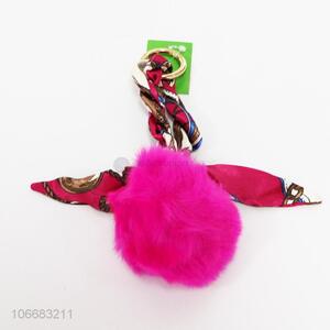 New Design Pompon Key Ring Decorative Pendant