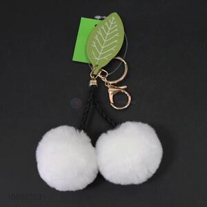 Best Selling Pompon Ball Key Ring Pendant