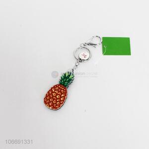 New Style Key Chains Cute Pineapple Shape Key Ring Keychain