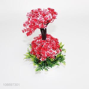 Custom Plastic Simulation Bonsai Artificial Flower