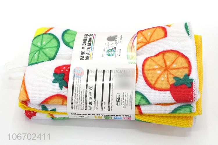 Factory price restaurant kitchenware dish towel cleaning cloth