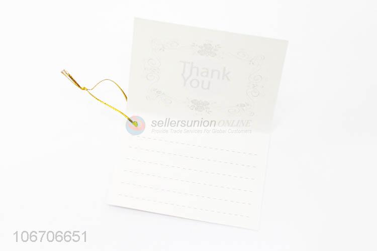 Hot products rectangle thank you cards paper greeting card