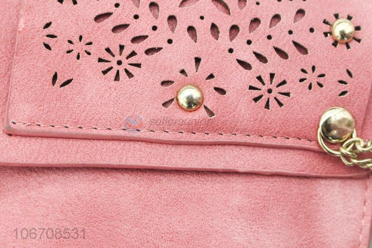 New Style Fashion Ladies Women Pu Leather Coin Purse Shoulder Phone Bag