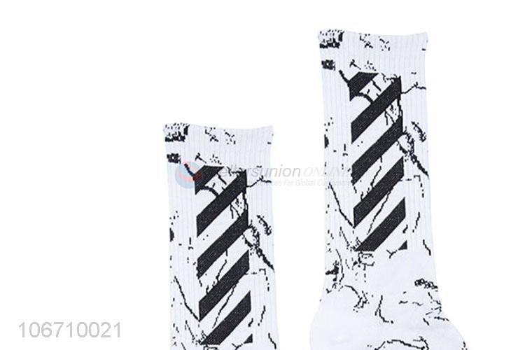 Best Quality Cotton Mid-Calf Length Sock Men Comfortable Socks