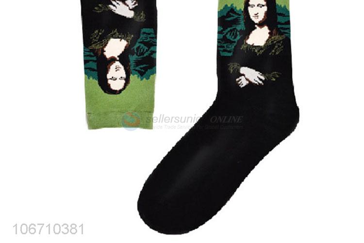 Competitive Price Cotton Mid-Calf Length Sock Fashion Men Socks