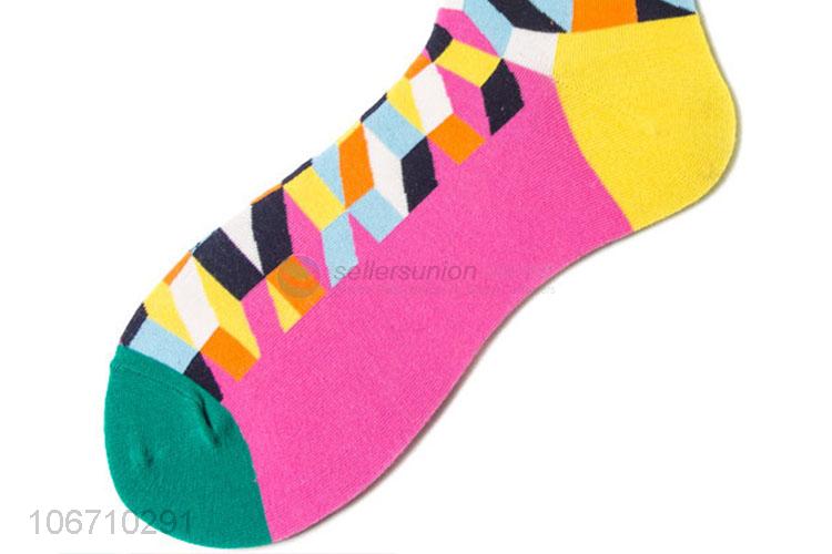 Hot Selling Breathable Mid-Calf Length Sock Men Cotton Socks