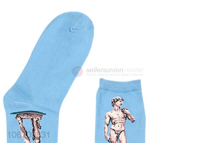 Best Price Comfortable Cotton Mid-Calf Length Sock Men Socks