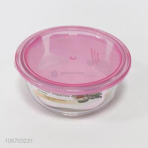 Good Factory Price Round Glass Preservation Box with Lid