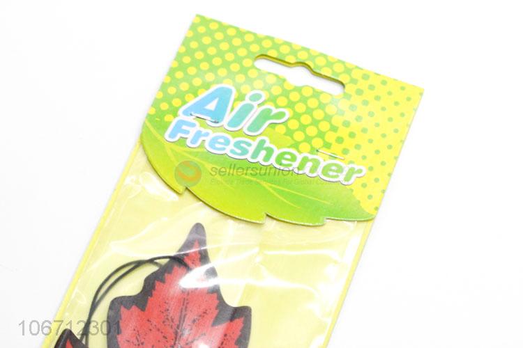 Competitive price custom shape and fragrance car air freshener