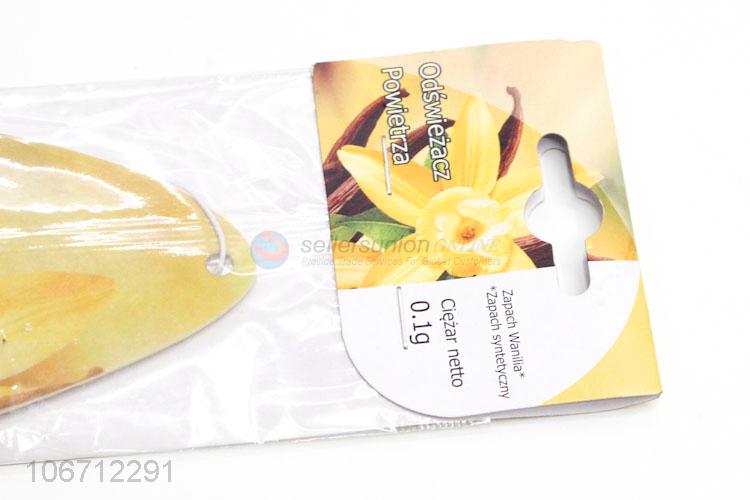 High sales car paper air freshener with various scents