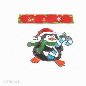 Wholesale cute Christmas pvc window sticker