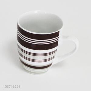 Reasonable price custom logo printed ceramic coffee mugs/tea cups