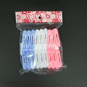 New Design 24 Pieces Plastic Clothes Pegs