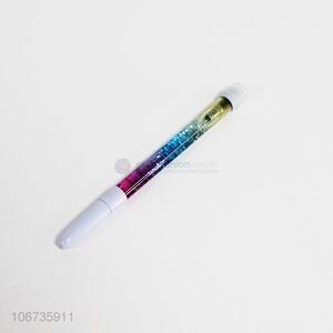 New design colorful sequins plastic gel ink pen for sale