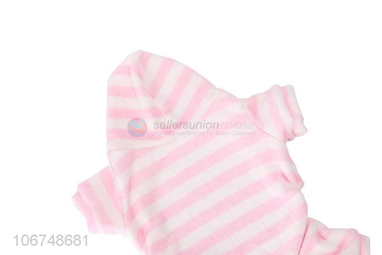 New Arrival Soft Pet Clothes Pet Coral Fleece Hoodie Clothes