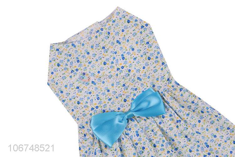 New Product Dog Apparel Pet Clothes Princess Style Pet Bow-Tie Skirt