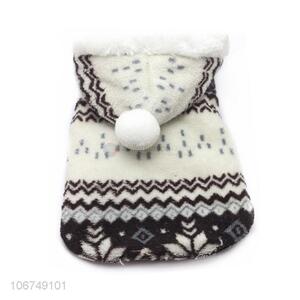 Wholesale <em>Dog</em> Winter Warm Snowflake Pattern <em>Clothes</em> For Christmas