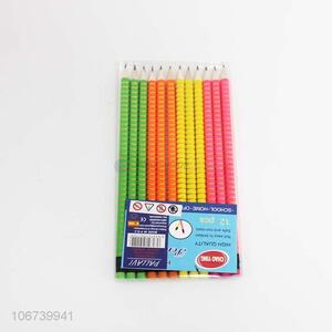 Best Selling 12PCS Wooden Pencil School Stationery