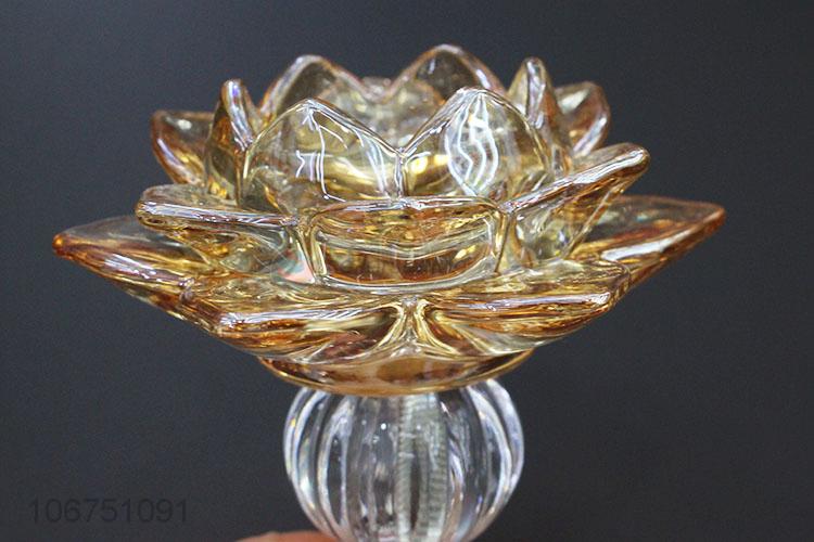 Fashion Decorative Lotus Shape Candleholder