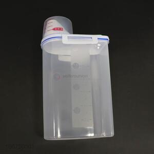 Hot selling kitchenware transparent plastic rice box