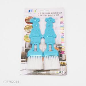 Wholesale cartoon handle bbq brush set pastry brush set