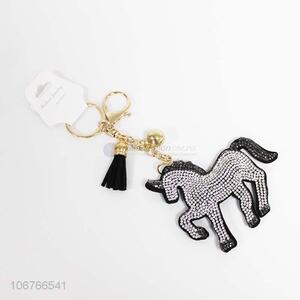 Wholesale Diamond Horse Shape Pendant Key Chain