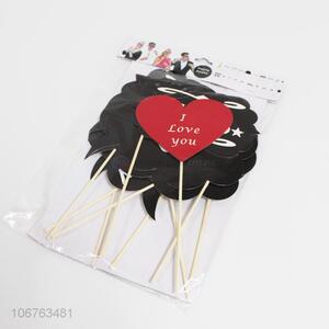 Unique Design 20 Pieces Heart Shape Photo Props