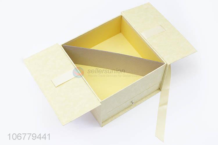 Hot selling extendable paper gift box with drawer