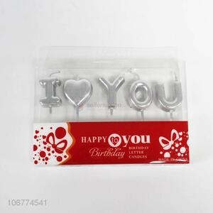 Good Factory Price Happy birthday I Love You Candle Set