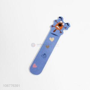 Good market cartoon printing disposable nail file