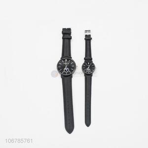 Fashion Style PU Watchband Couple Watch Best Wristwatch