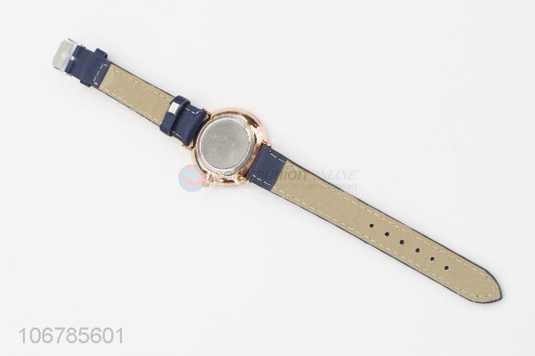 Good Quality Ladies Wristwatch With PU Watchband