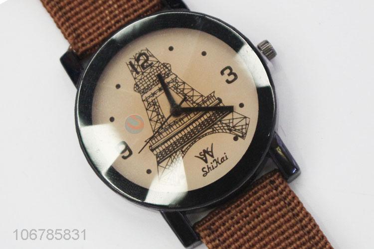 Good Sale Non-Slip Cloth Watchband Watch For Women