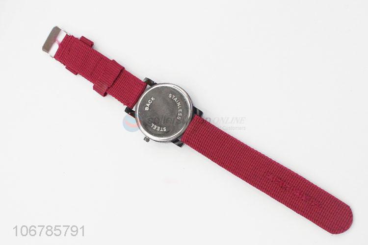 Wholesale Comfortable Cloth Watchband Watch For Women