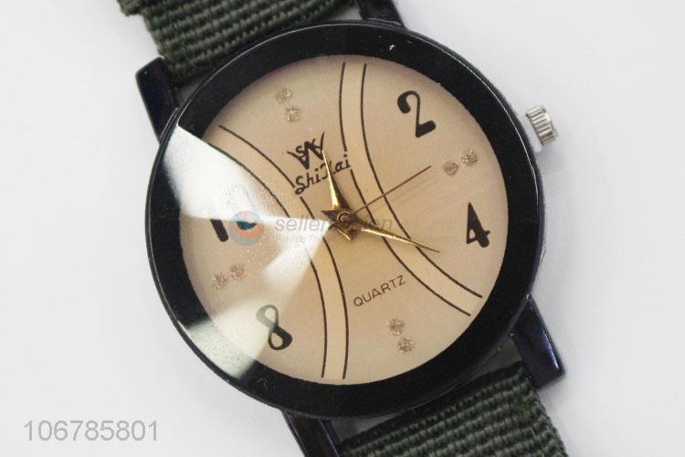 Latest Non-Slip Cloth Watchband Watch For Women