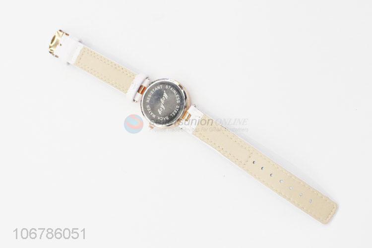 New Arrival Fashion Ladies Watch With PU Watchband