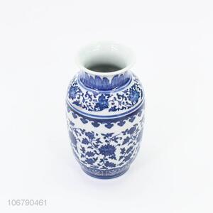 Custom Household Multipurpose Blue And White Porcelain Vase