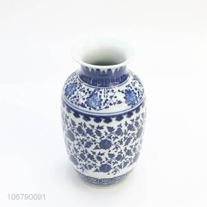 Wholesale Blue And White Porcelain Vase Flower Vase