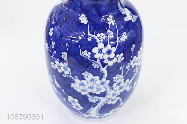 Best Quality Blue And White Porcelain Vase Fashion Decorative Crafts