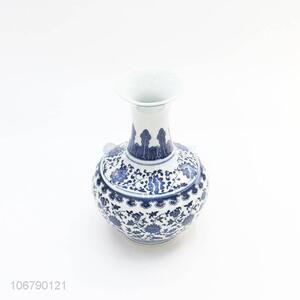 Popular Decorative Crafts Blue And White Porcelain Vase