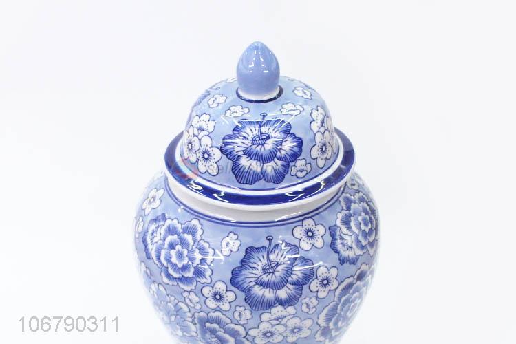 Fashion Style Blue And White Porcelain Crafts Ceramic Decoration