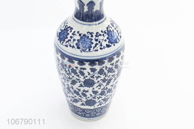 Classic Style Chinese Print Vase Fashion Ceramic Crafts