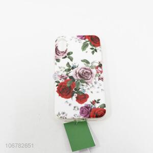 Cheap Price Mobile Phone Accessories Flowers Printing Mobile Phone Shell