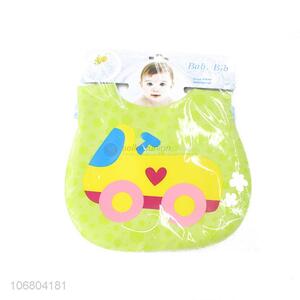 Best quality waterproof cartoon printing baby bibs