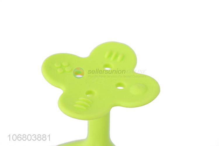 Customized cheap baby chew toy silicone teether baby supplies