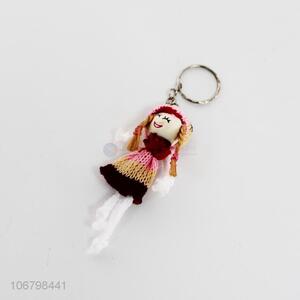 Custom Lovely Girl Key Chain Fashion Accessories