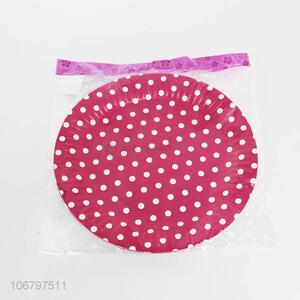 Hot sale 10pcs disposable paper plate cake plate